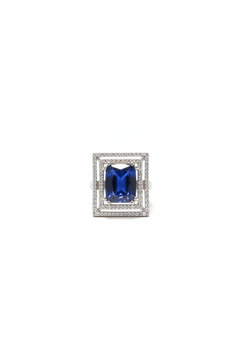 Sapphire & diamond Ring