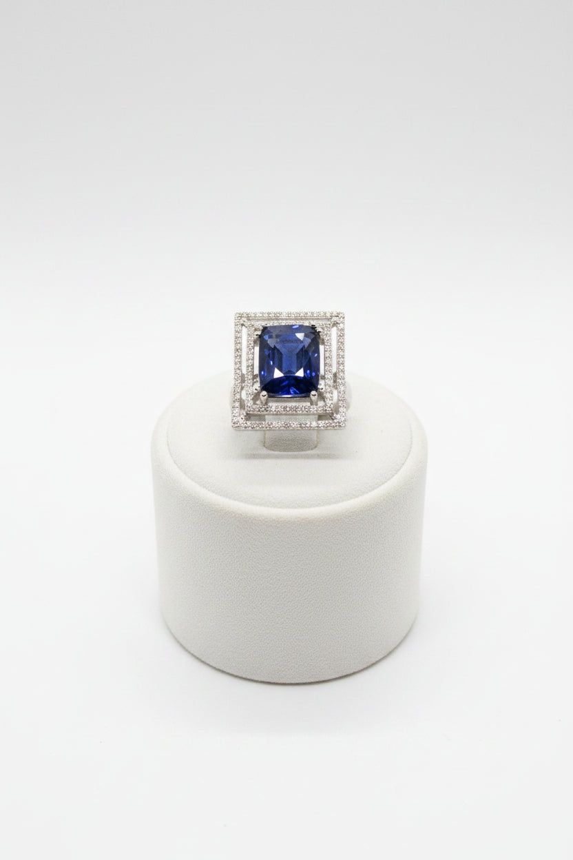 Sapphire & diamond Ring