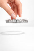 D color Moissanite Diamond Bangle