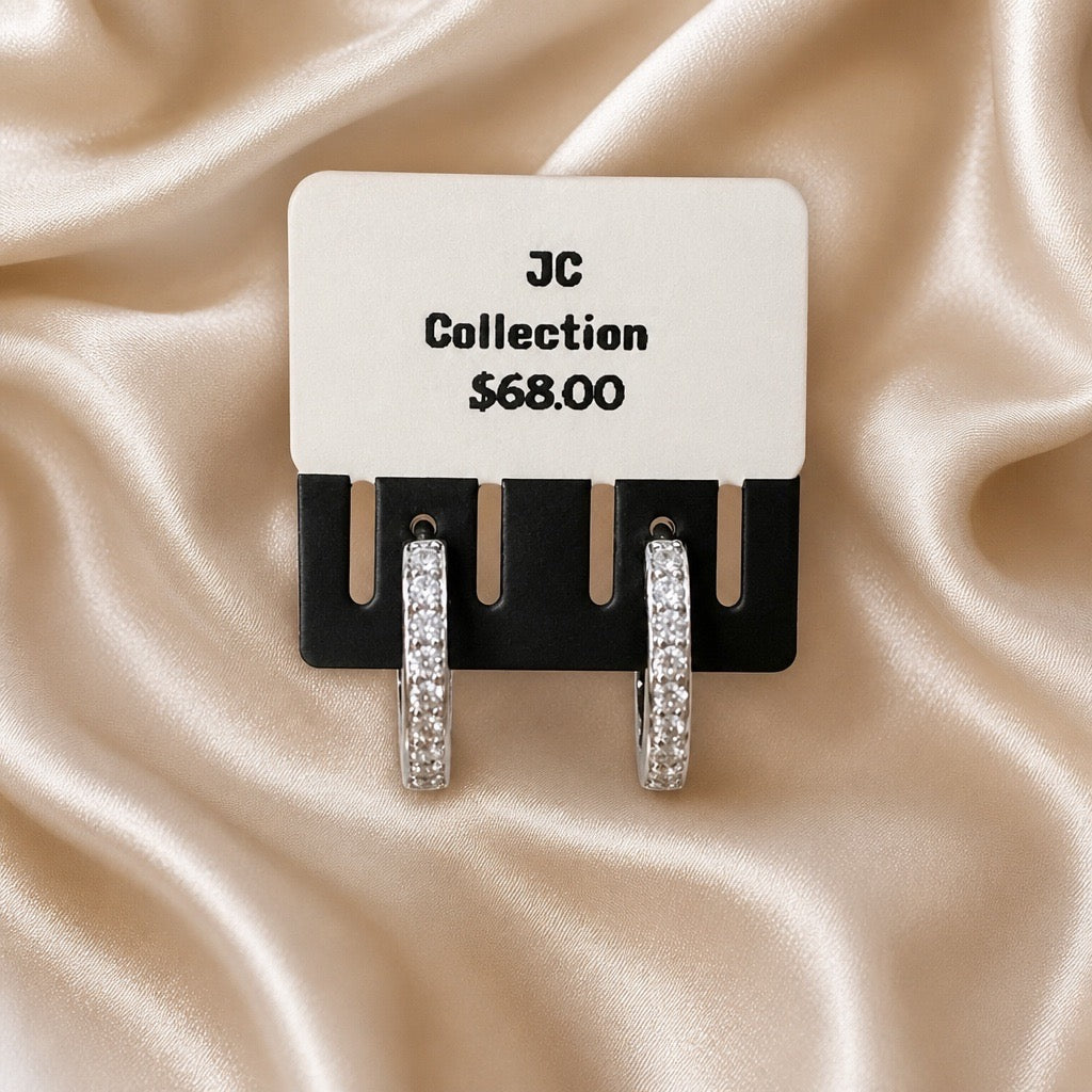 D Color Moissanite Earrings