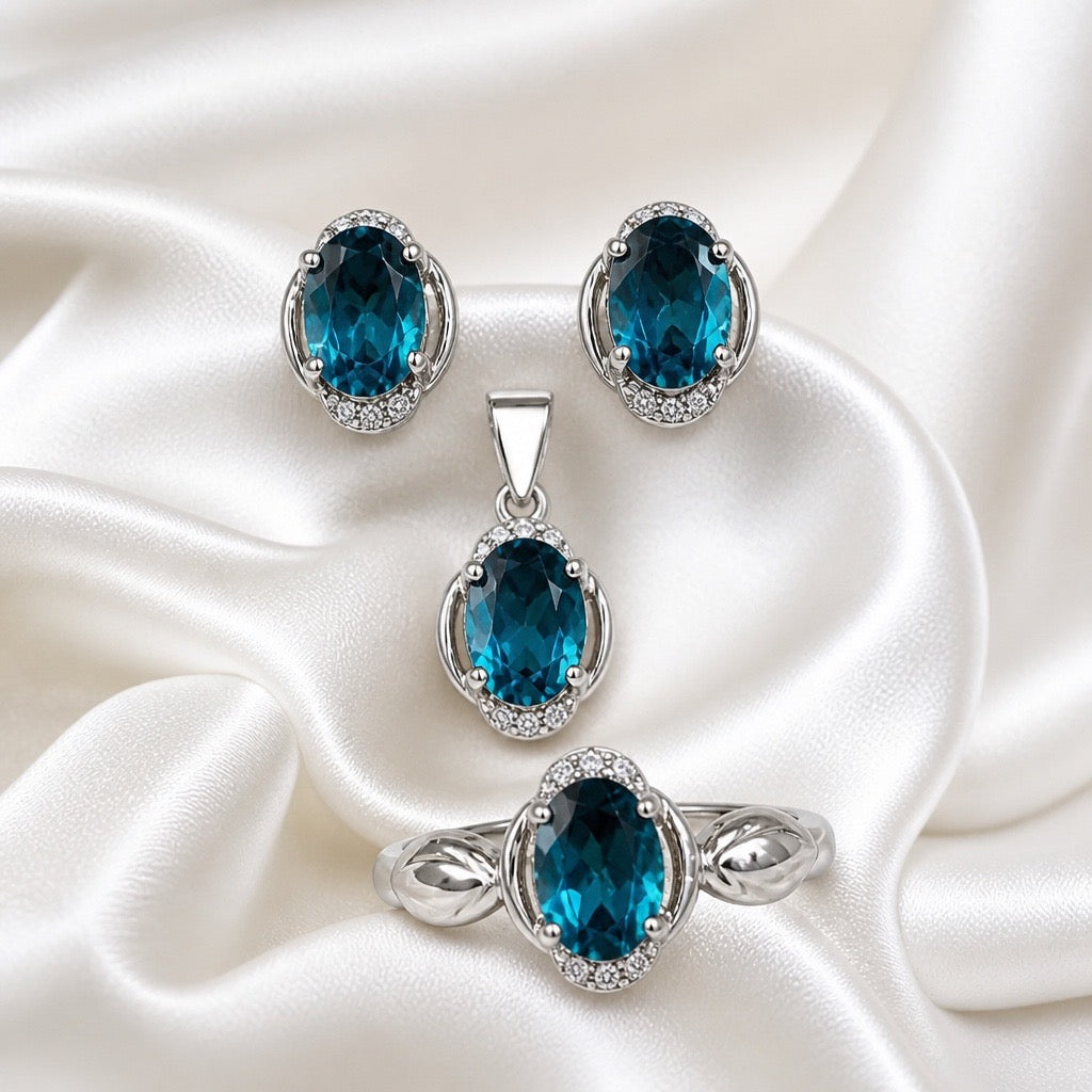 London Blue Topaz SET