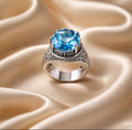 Blue Topaz Ring