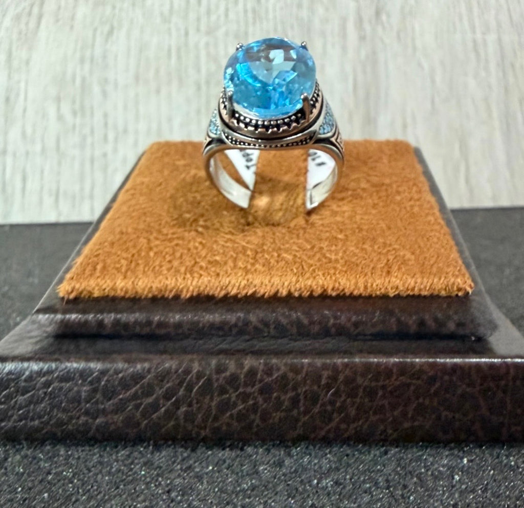 Blue Topaz Ring