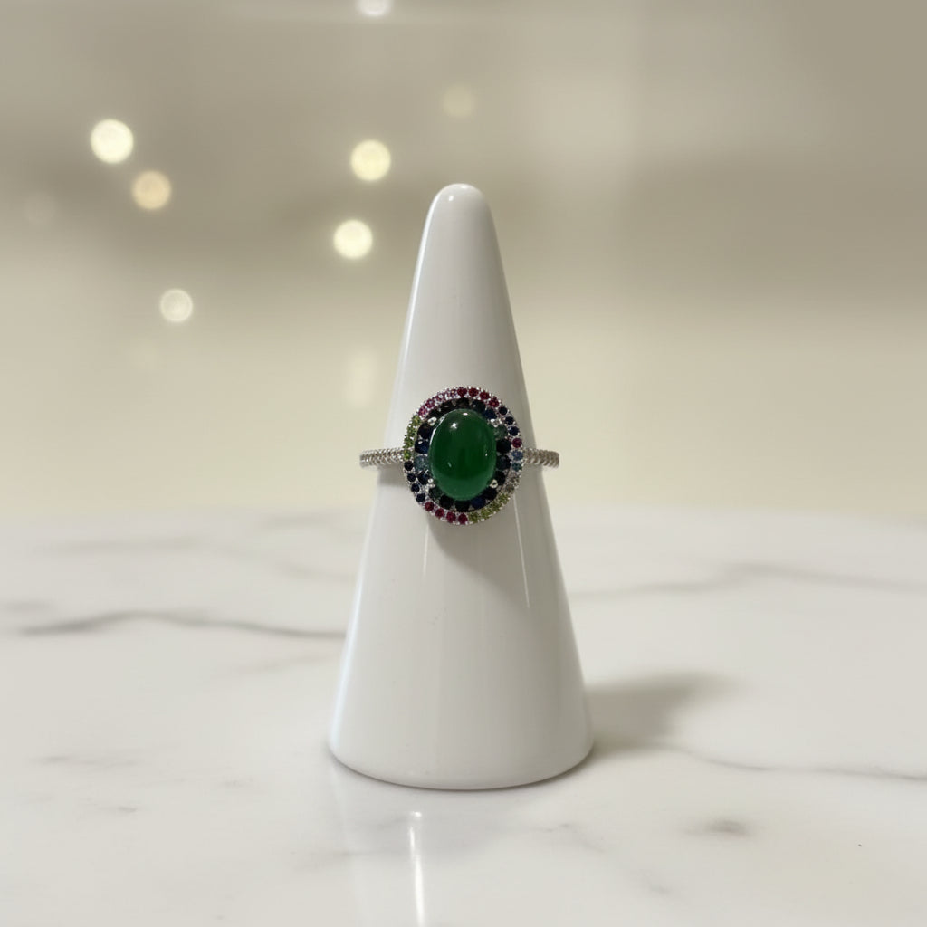 JADE Multi Mix Stones Ring