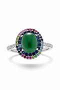 JADE Multi Mix Stones Ring