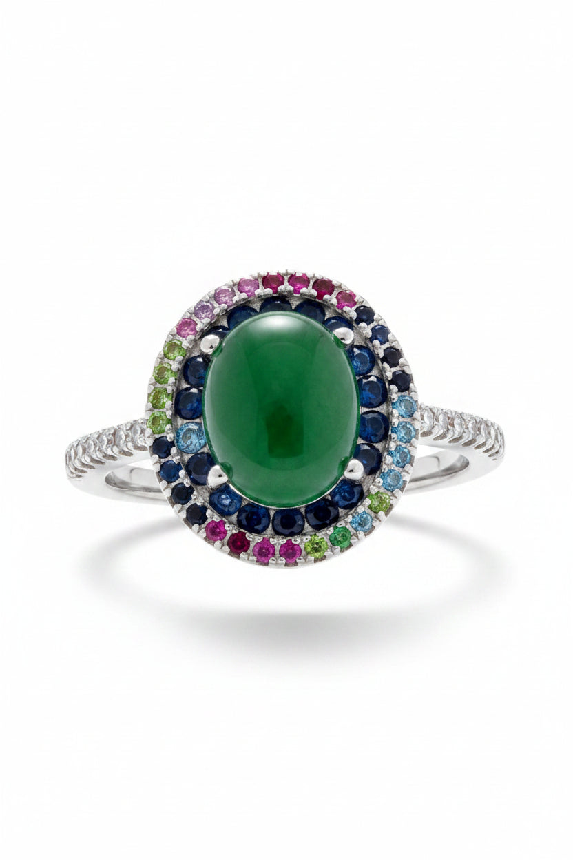 JADE Multi Mix Stones Ring