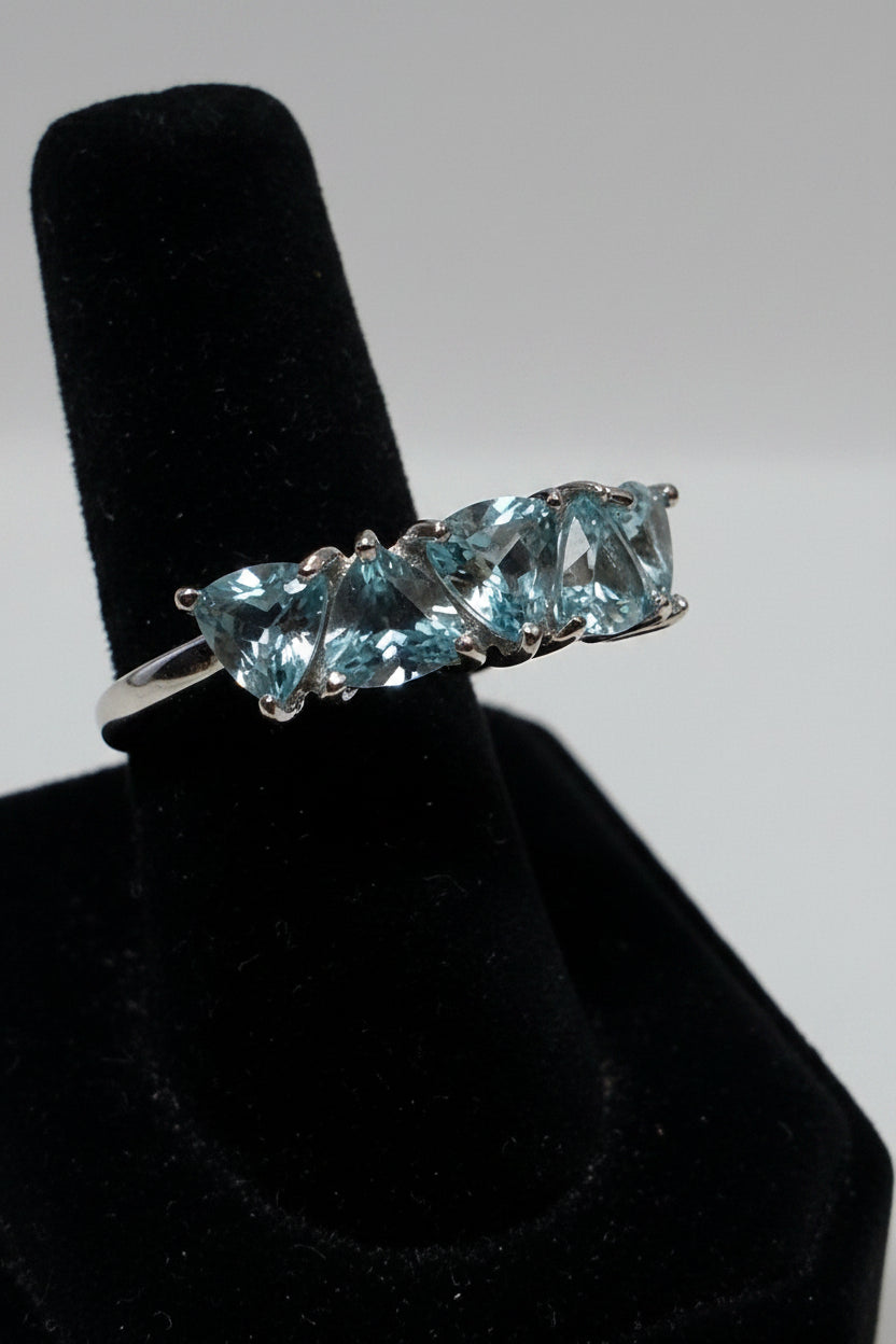 Blue Topaz Ring