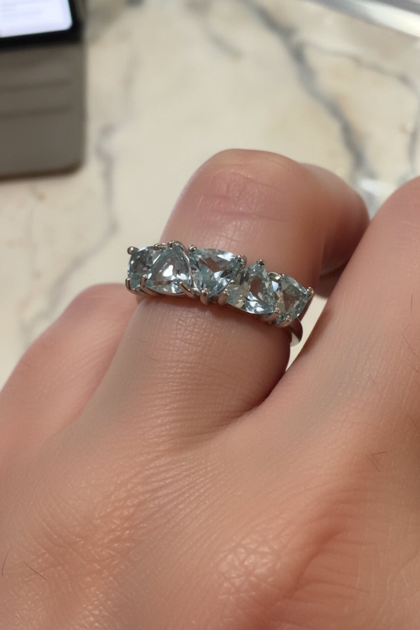 Blue Topaz Ring