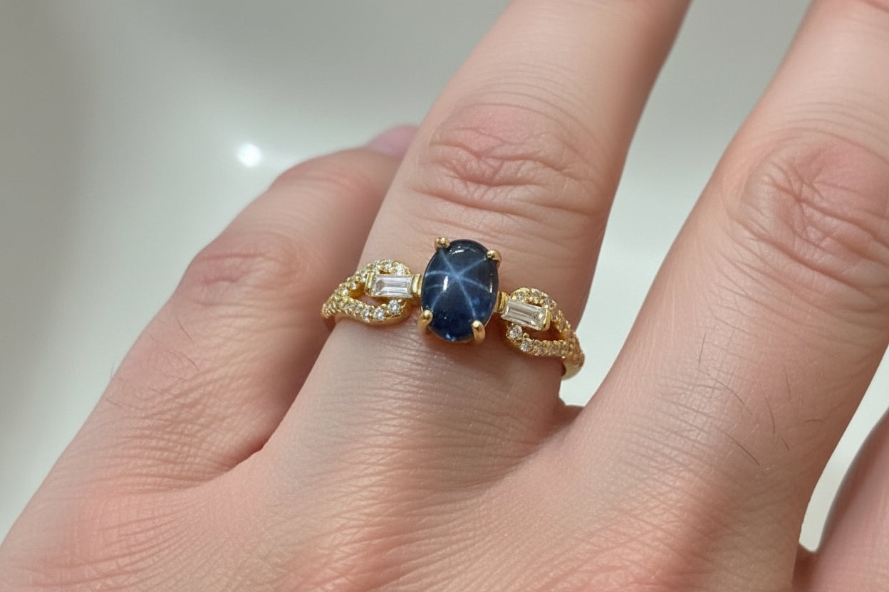 Star Sapphire Ring