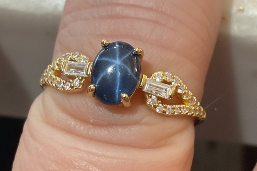 Star Sapphire Ring