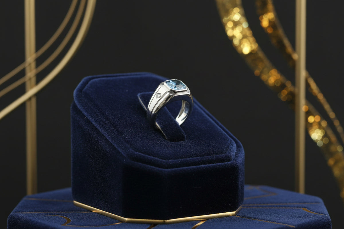 London Blue Topaz Ring