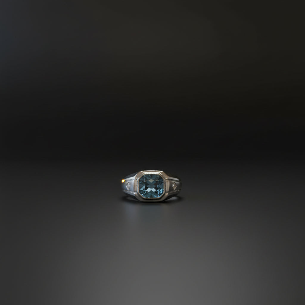 London Blue Topaz Ring