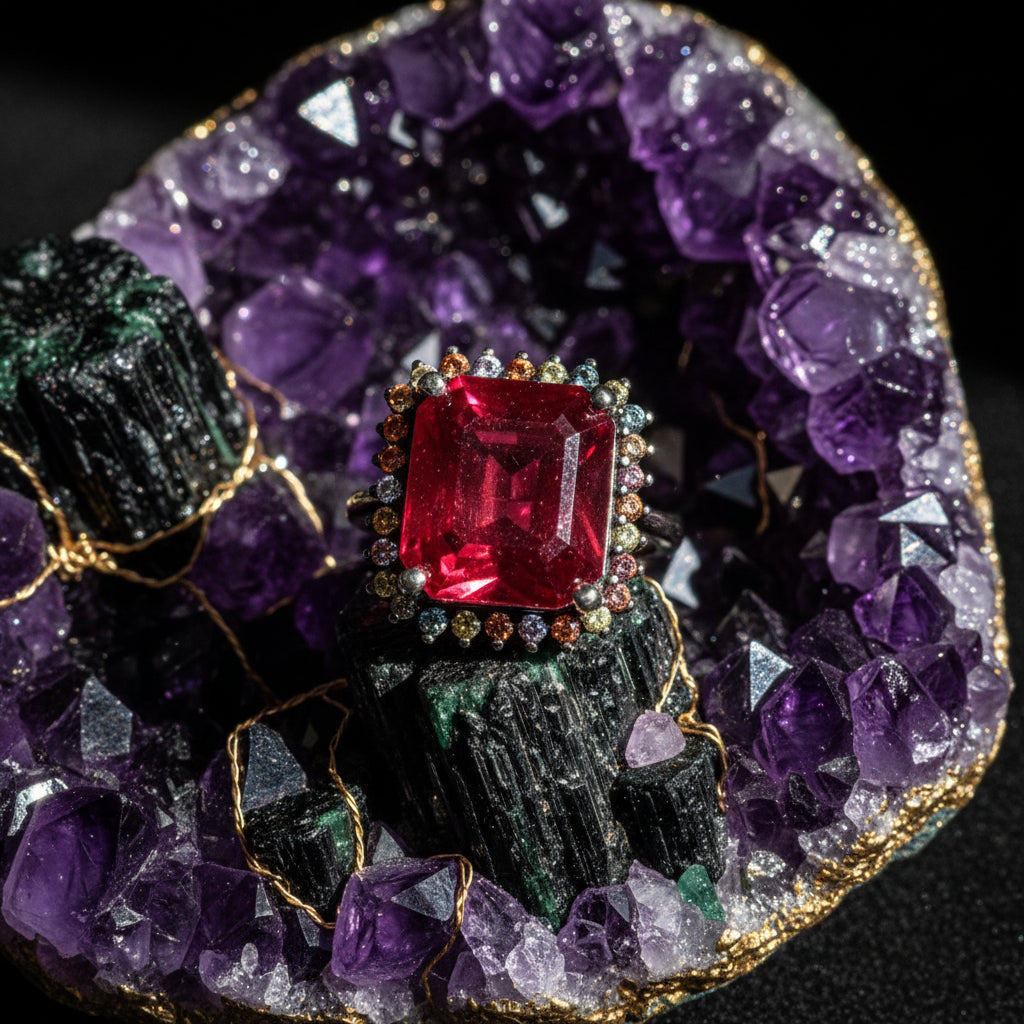 Ruby & Sapphire Ring