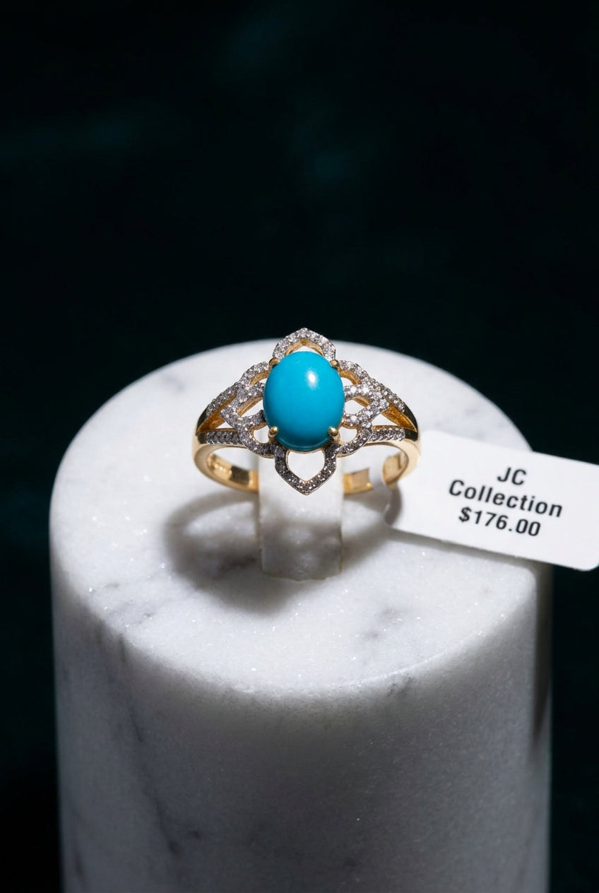 Turquoise Ring - YG