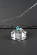 Floral Turquoise Diamond Ring