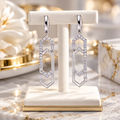 D color Moissanite Earrings