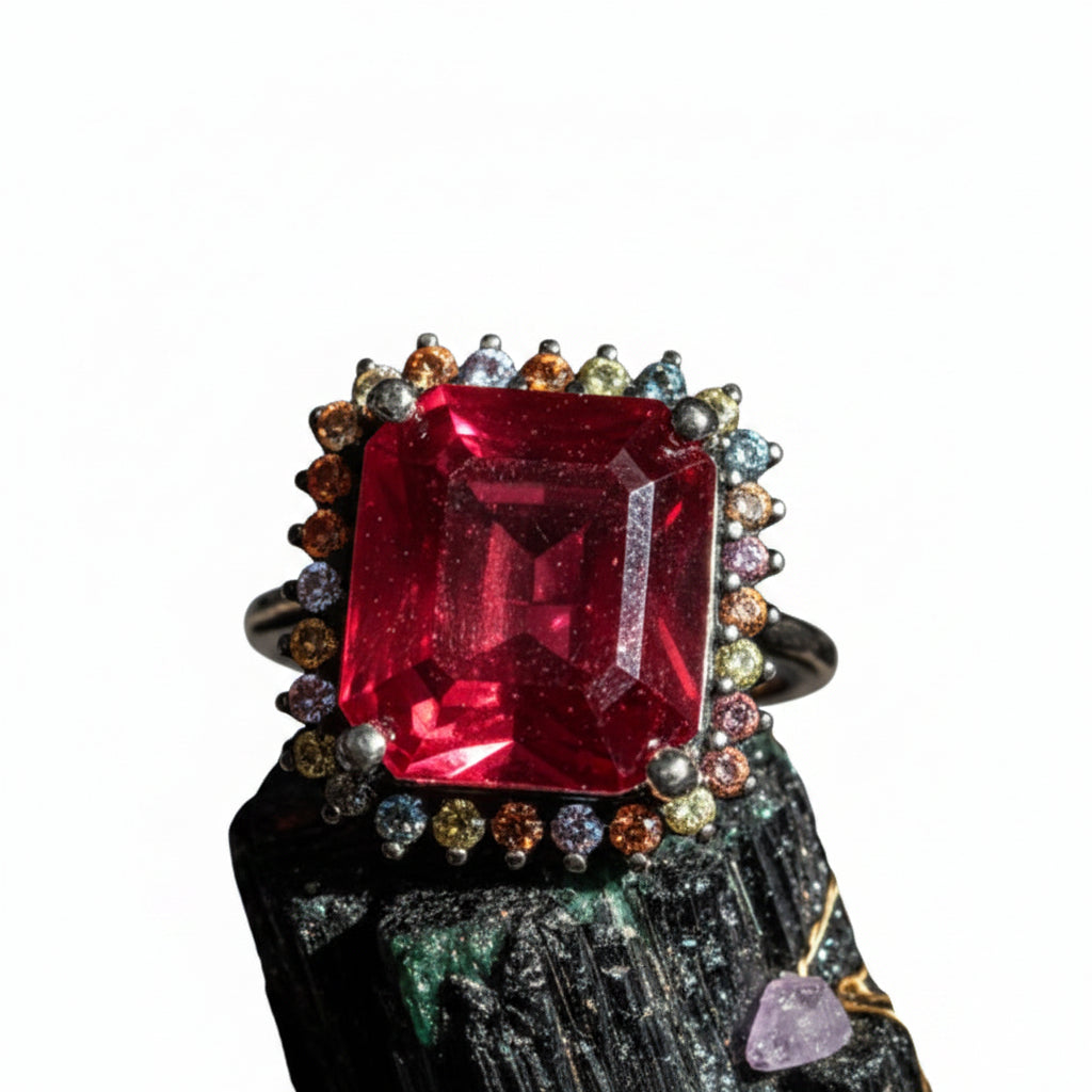 Ruby & Sapphire Ring