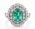 Emerald & Diamond Ring