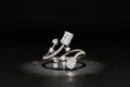 D Color Moissanite Open Wrap Statement Ring